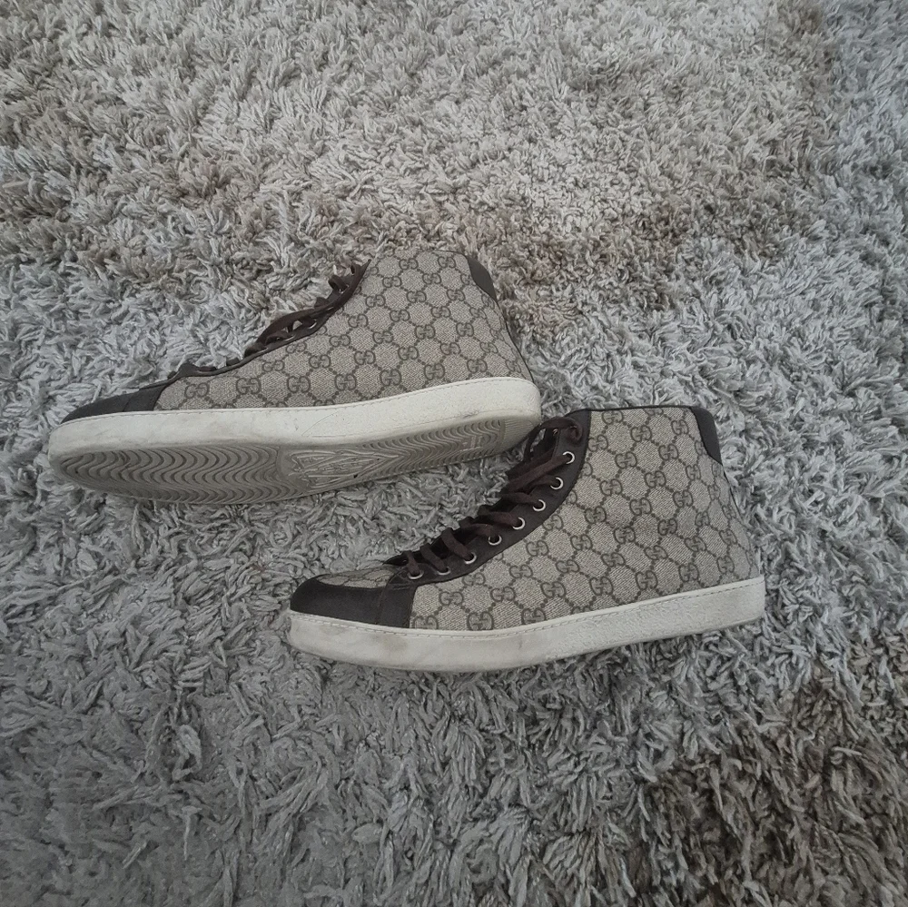 Gucci Mens High-Tops Sz 14 - Picture 2 of 9